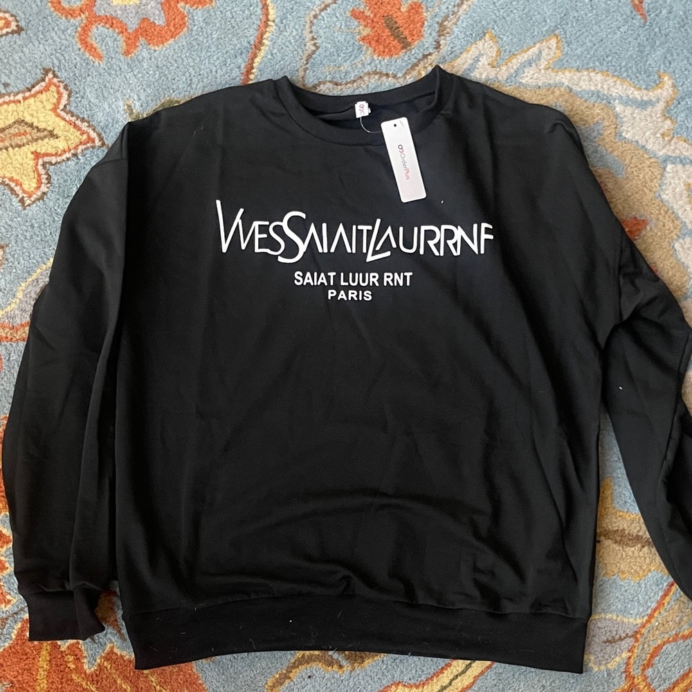 Black Sweatshirt XL
